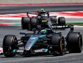 F1: Vesti satisfeito em sua estreia no W17 da Mercedes no TL1