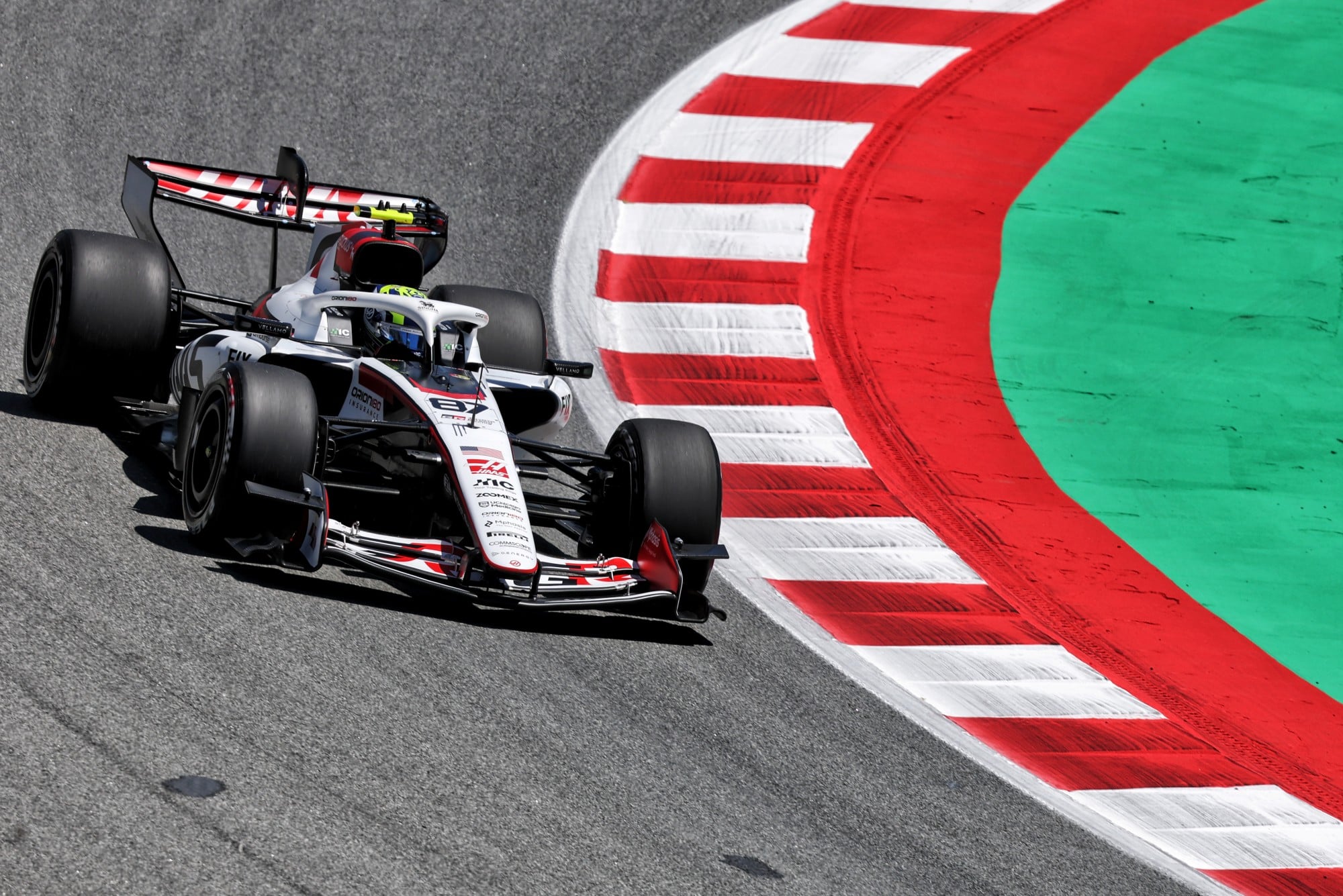 F1: Confira as imagens do primeiro dia do GP de Barcelona 2026 Oliver Bearman (GBR) Haas F1 Team VF-26.