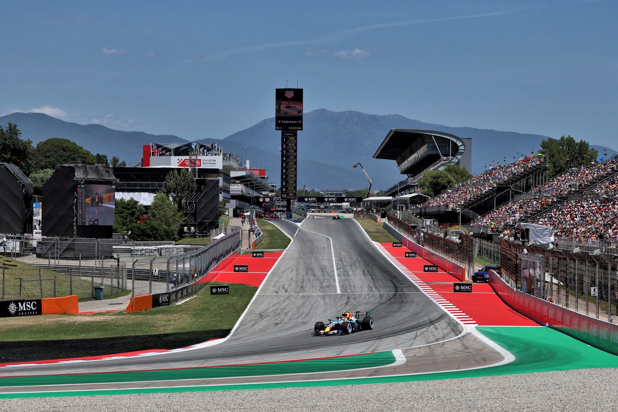 F1: Confira as imagens do primeiro dia do GP de Barcelona 2026 Liam Lawson (NZL) Racing Bulls Formula One Team VCARB 03.