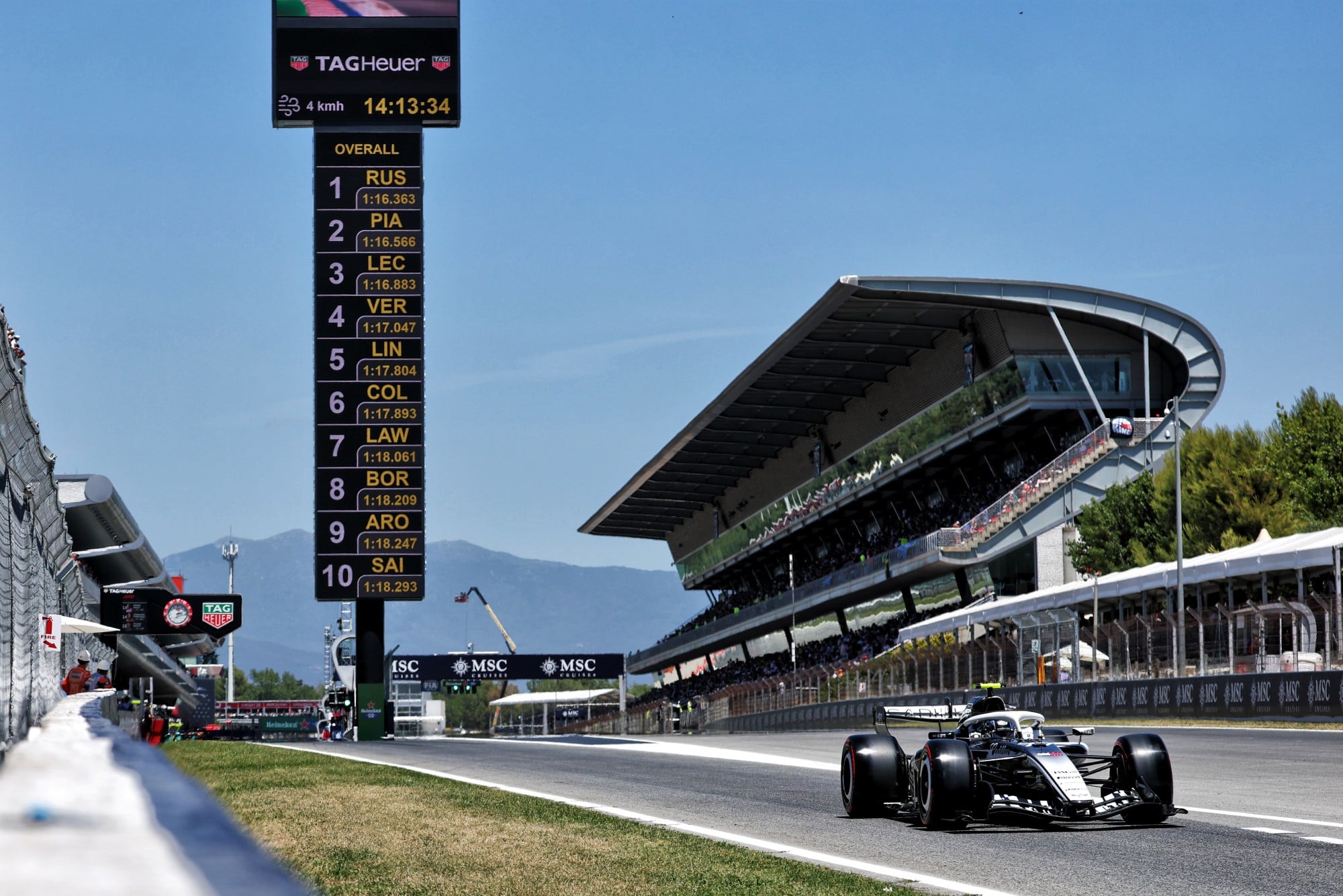 F1: Confira as imagens do primeiro dia do GP de Barcelona 2026 Valtteri Bottas (FIN) Cadillac Formula 1 Team MAC-26.