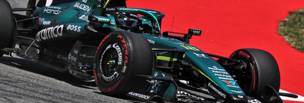 F1: Aston Martin sofre com falta de desempenho nos treinos em Barcelona