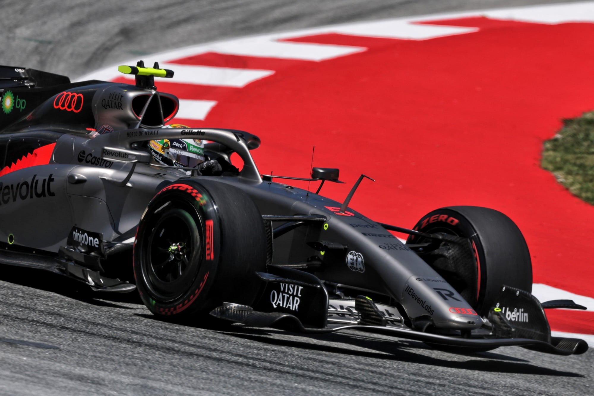 F1: Confira as imagens do primeiro dia do GP de Barcelona 2026 Gabriel Bortoleto (BRA) Audi F1 Team R26.