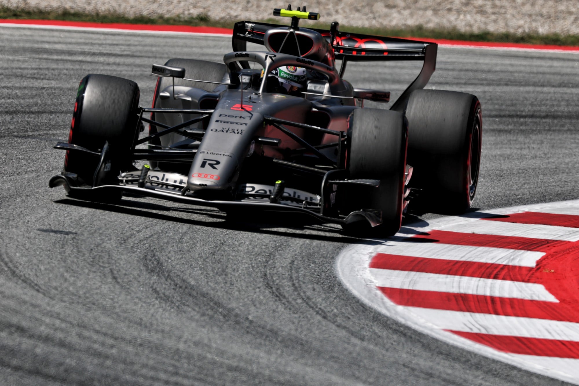 F1: Confira as imagens do primeiro dia do GP de Barcelona 2026 Gabriel Bortoleto (BRA) Audi F1 Team R26.
