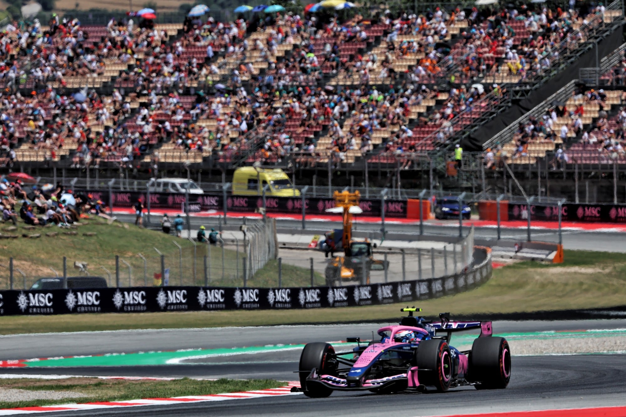 F1: Confira as imagens do primeiro dia do GP de Barcelona 2026 Franco Colapinto (ARG) Alpine F1 Team A526.