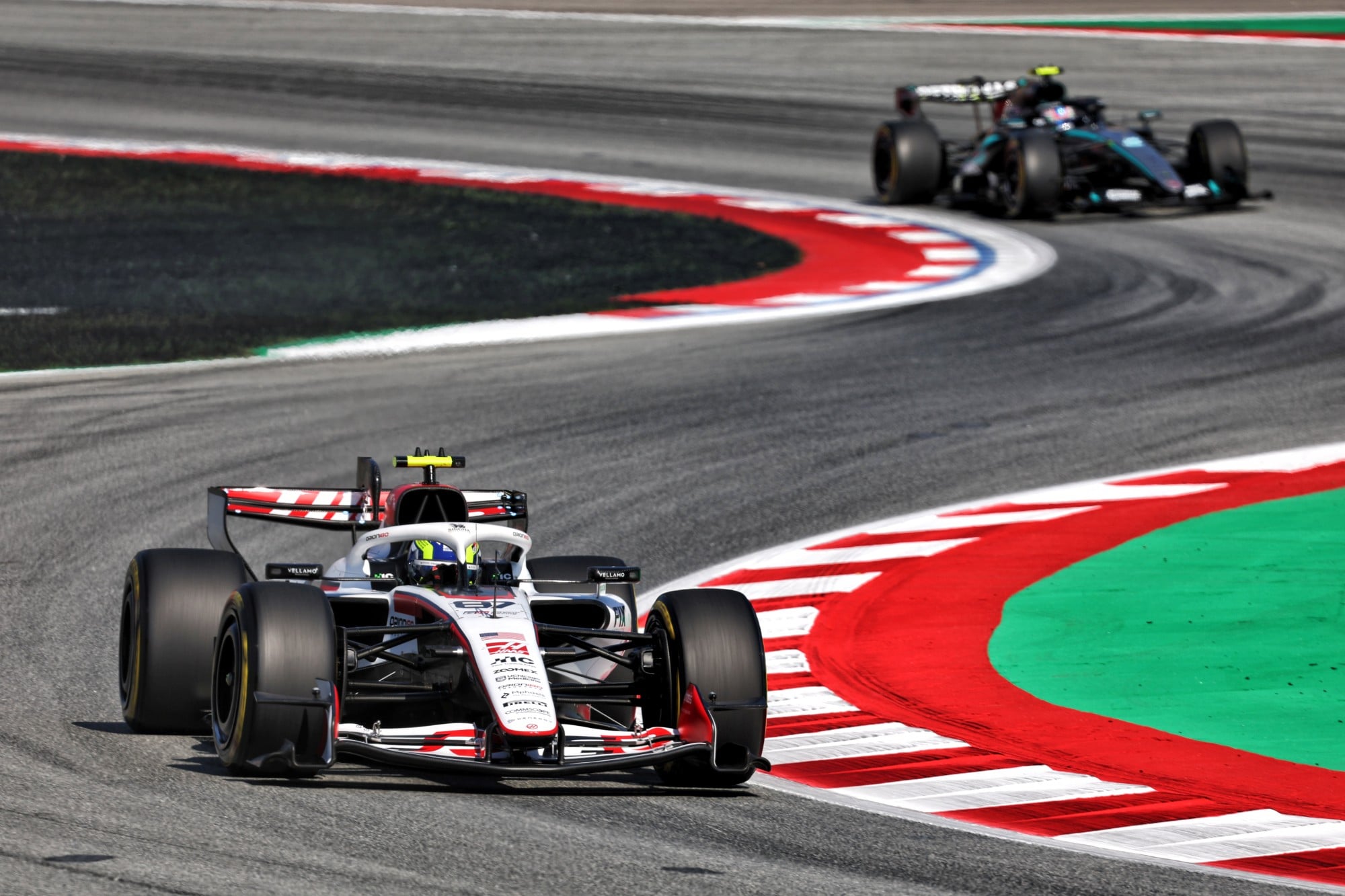 F1: Confira as imagens do primeiro dia do GP de Barcelona 2026 Oliver Bearman (GBR) Haas F1 Team VF-26.