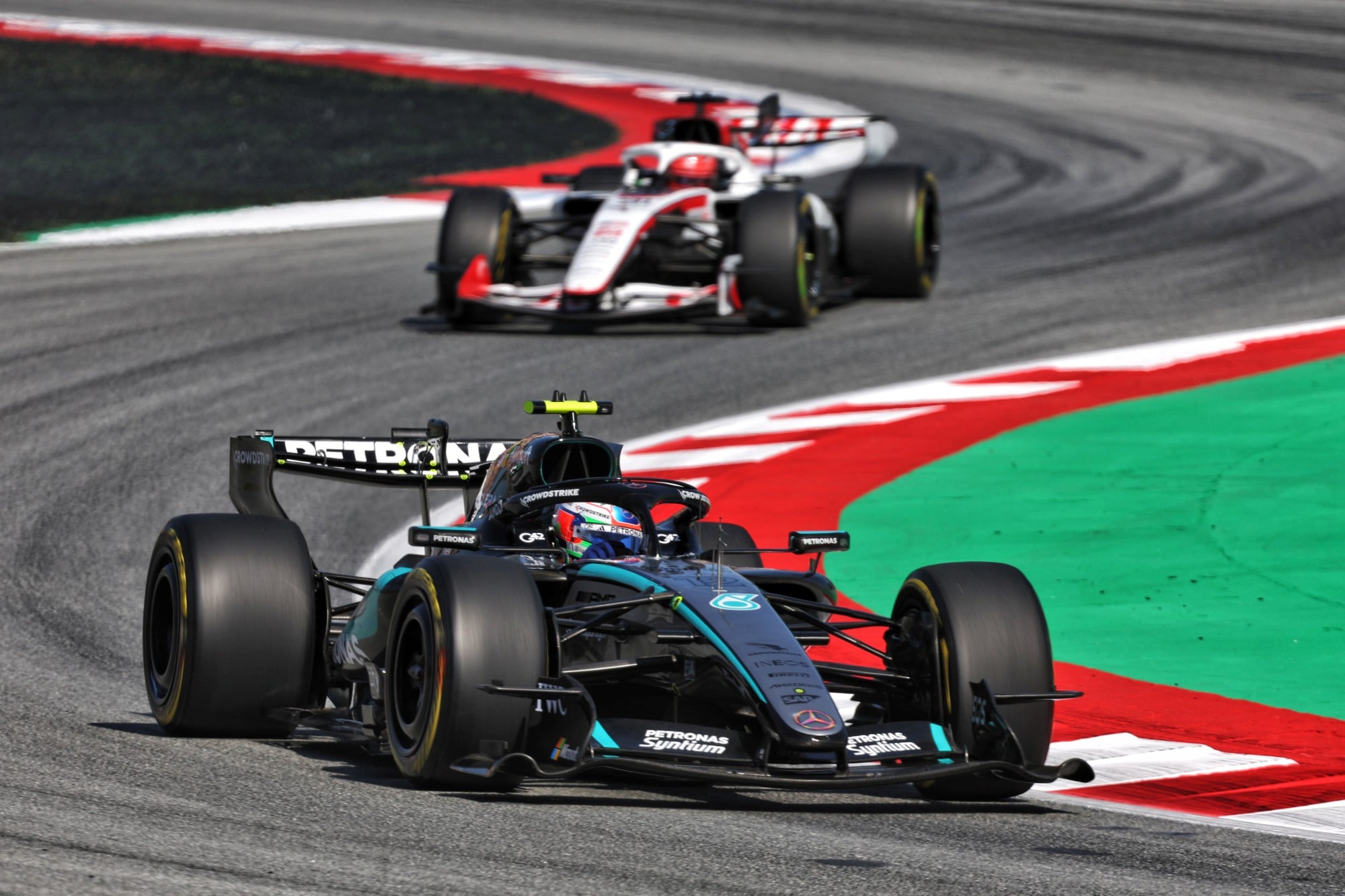 F1: Confira as imagens do primeiro dia do GP de Barcelona 2026 Andrea Kimi Antonelli (ITA) Mercedes AMG Formula One Team W17.
