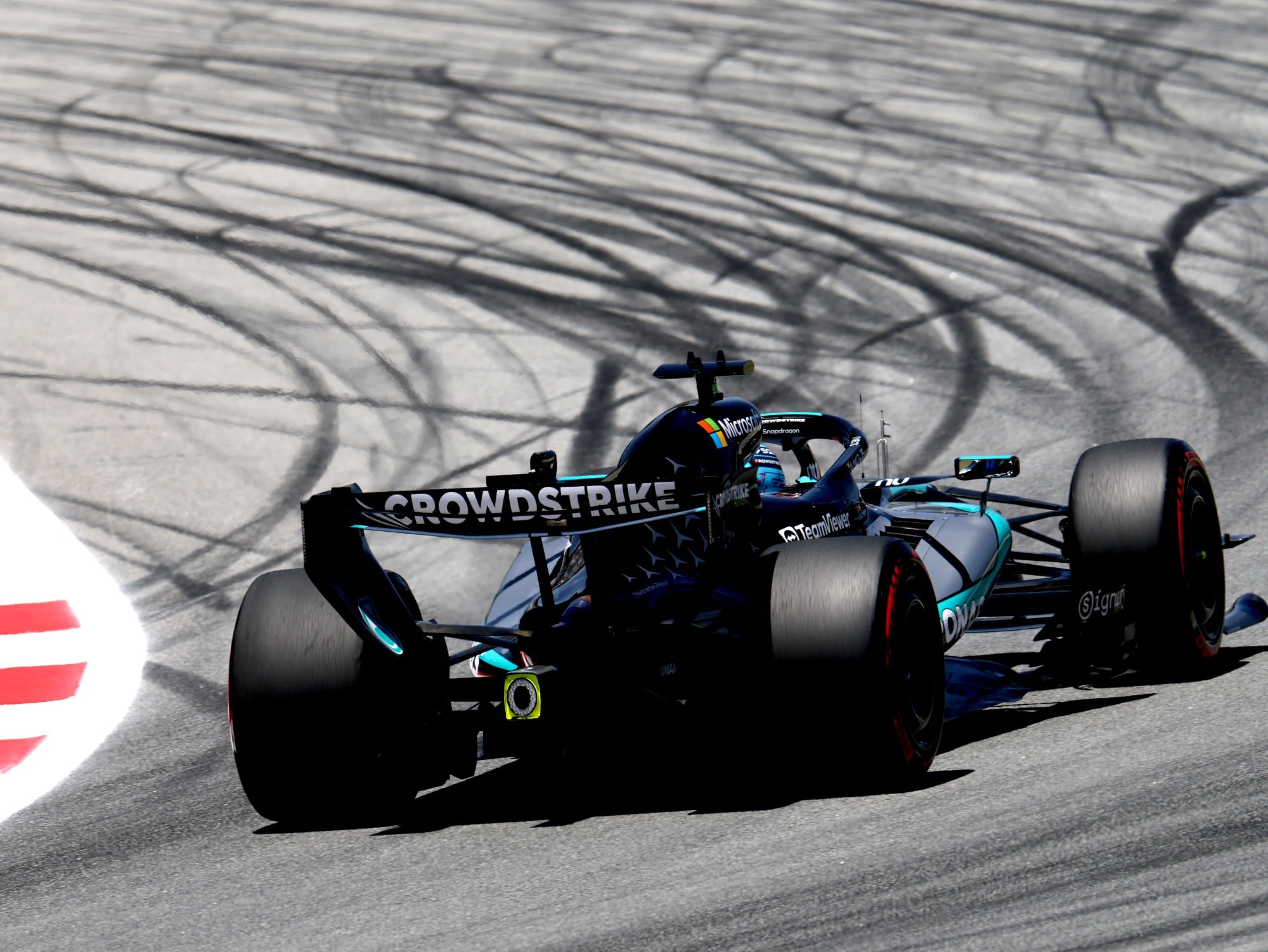 George Russell (GBR) Mercedes AMG Formula One Team W17.