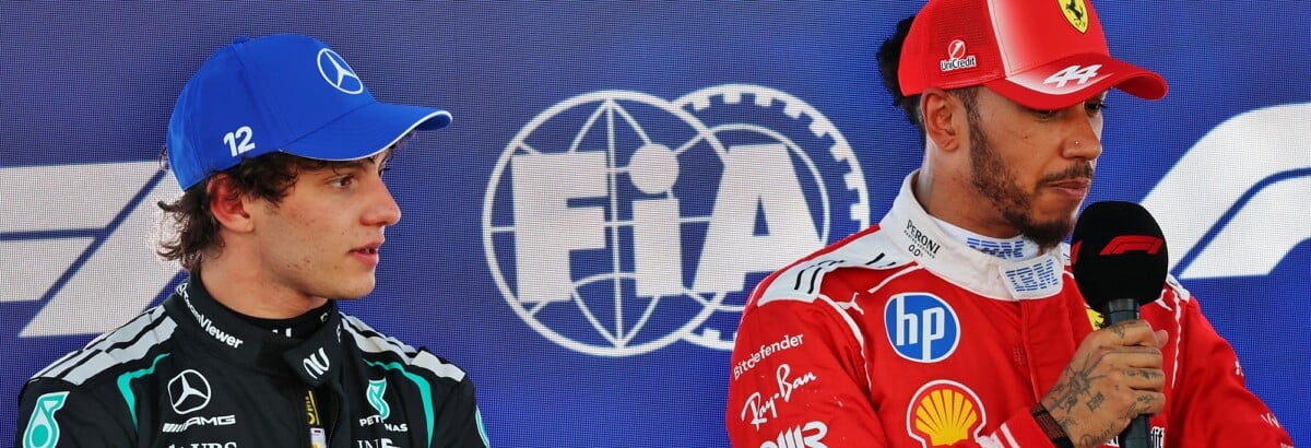 F1: Antonelli vê Hamilton como ameaça crescente na disputa pelo título