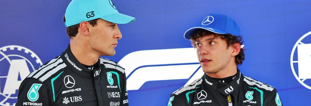 F1: Antonelli admite erro e explica desvantagem para Russell