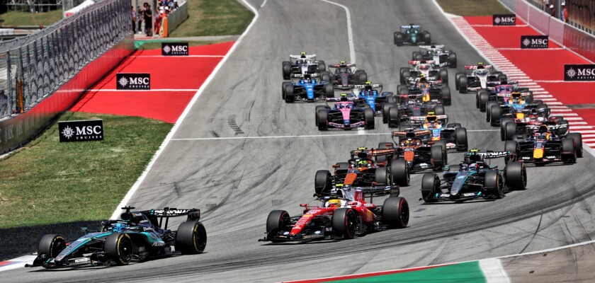 F1: Hamilton vence a primeira com a Ferrari no GP de Barcelona