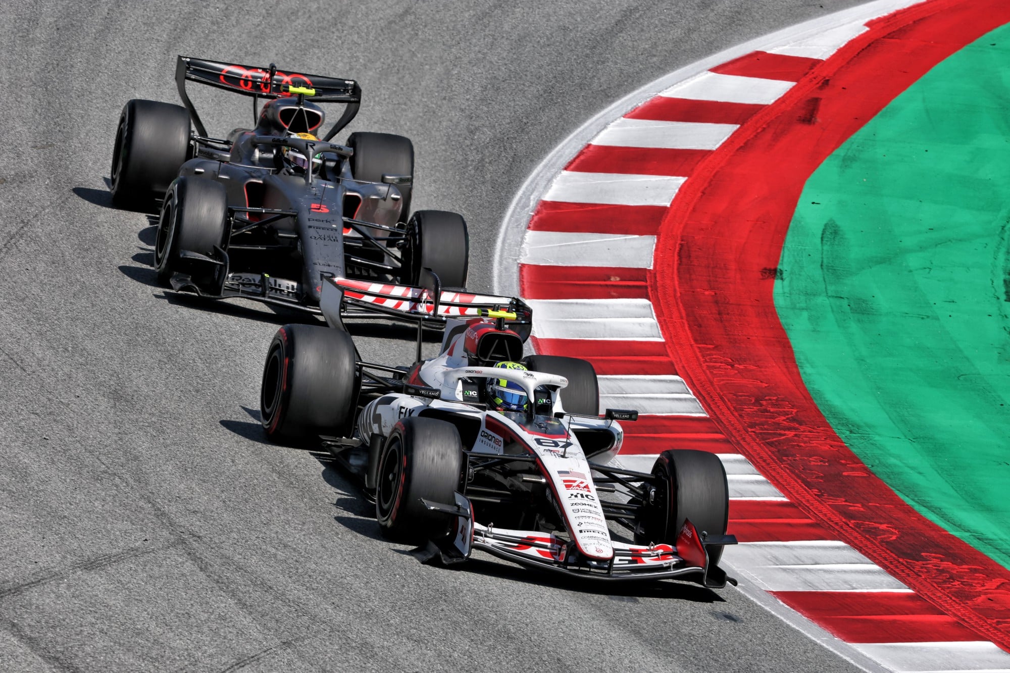 F1: Confira as imagens do GP de Barcelona 2026 Oliver Bearman (GBR) Haas F1 Team VF-26.