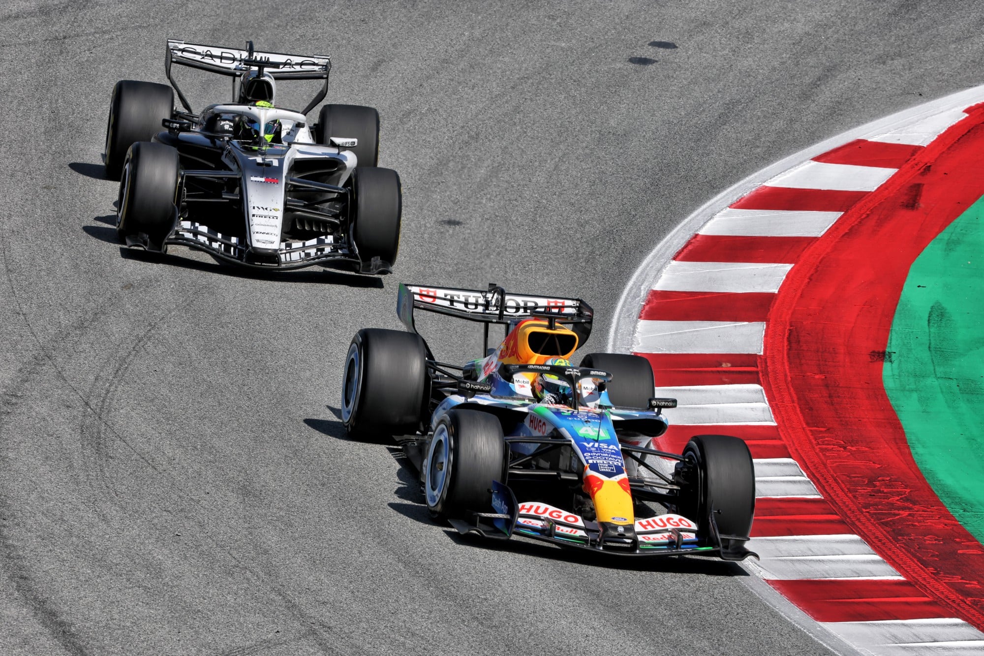F1: Confira as imagens do GP de Barcelona 2026 Arvid Lindblad (GBR) Racing Bulls Formula One Team VCARB 03.