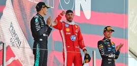 F1: Russell faz alerta após vitória de Hamilton com a Ferrari