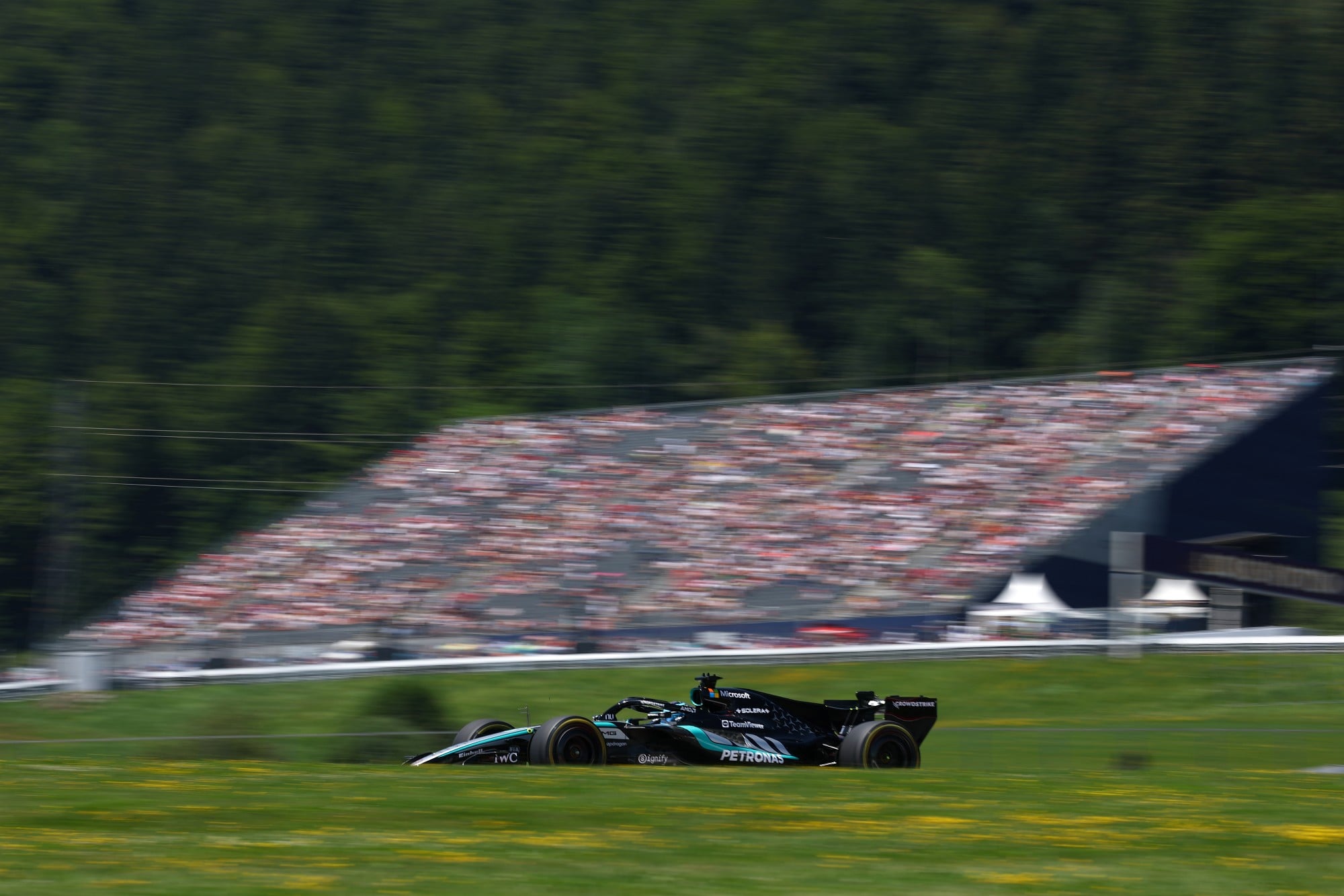 George Russell (GBR) Mercedes AMG Formula One Team W17.