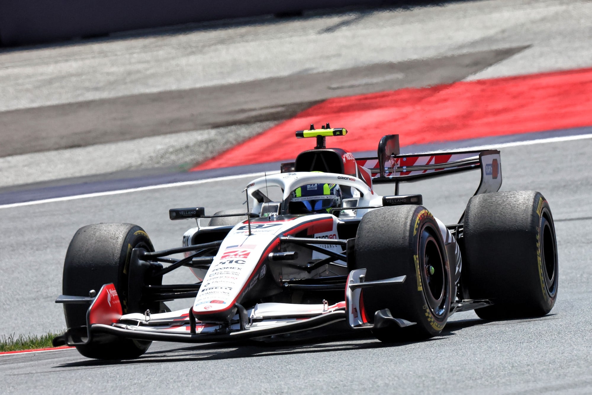 F1: Haas otimista com reação após sexta-feira positiva na Áustria
