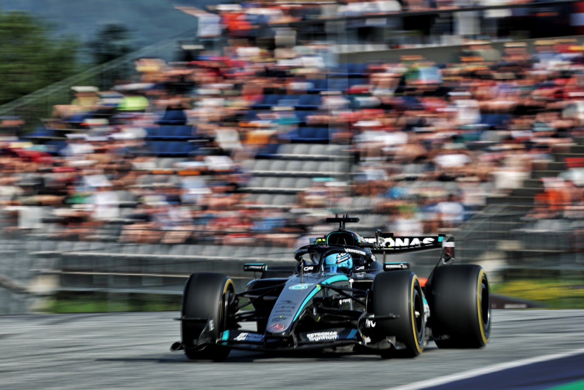 George Russell (GBR) Mercedes AMG Formula One Team W17.