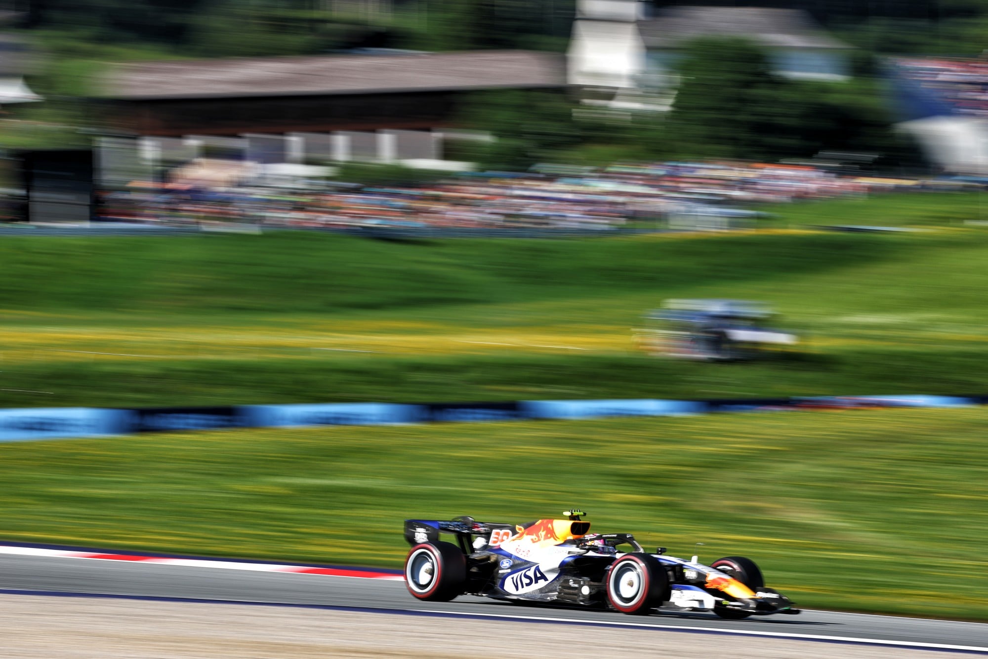 Liam Lawson (NZL) Racing Bulls Formula One Team VCARB 03.