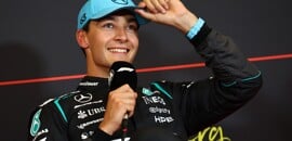 F1: Russell comemora vitória e elogia Verstappen