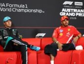 F1: Russell cutuca Hamilton sobre relacionamento com Kim Kardashian