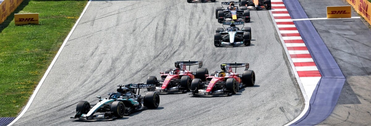 F1: Russell retoma boa forma e vence o GP da Áustria; Verstappen e Antonelli no pódio