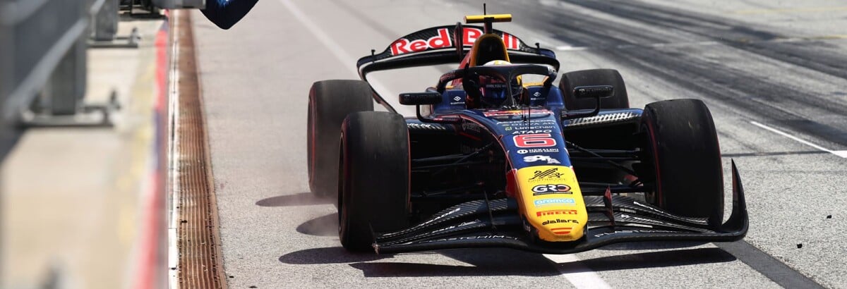 Veja a classificação do campeonato da F2 após a etapa da Áustria