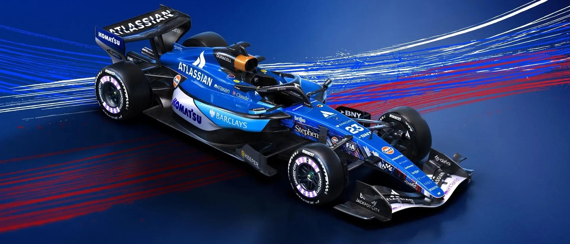 F1: Williams revela pintura especial para GP da Inglaterra