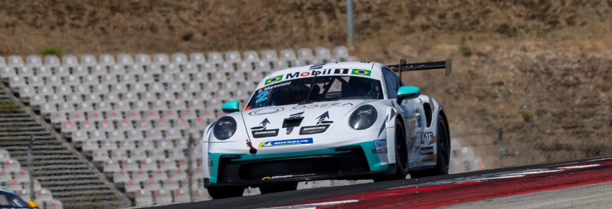 Morestoni fica entre seis primeiros no TL da Porsche Cup na classe Sport no Algarve Morestoni fica entre seis primeiros no TL da Porsche Cup na classe Sport no Algarve