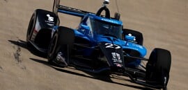 Kirkwood acerta voltas voadoras e fatura pole da Indy em Nashville