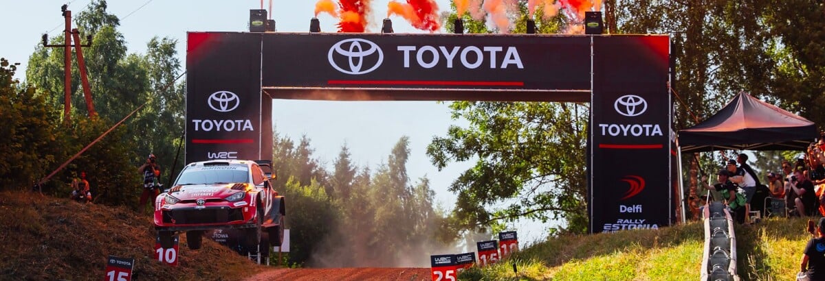 WRC: TOYOTA GAZOO Racing vence Rally da Estônia com Sami Pajari WRC: TOYOTA GAZOO Racing vence Rally da Estônia com Sami Pajari
