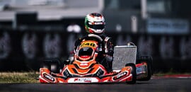 Na segunda prova pela OK, Francisco Rocha sobe ao pódio na WSK Euro Series, na Itália