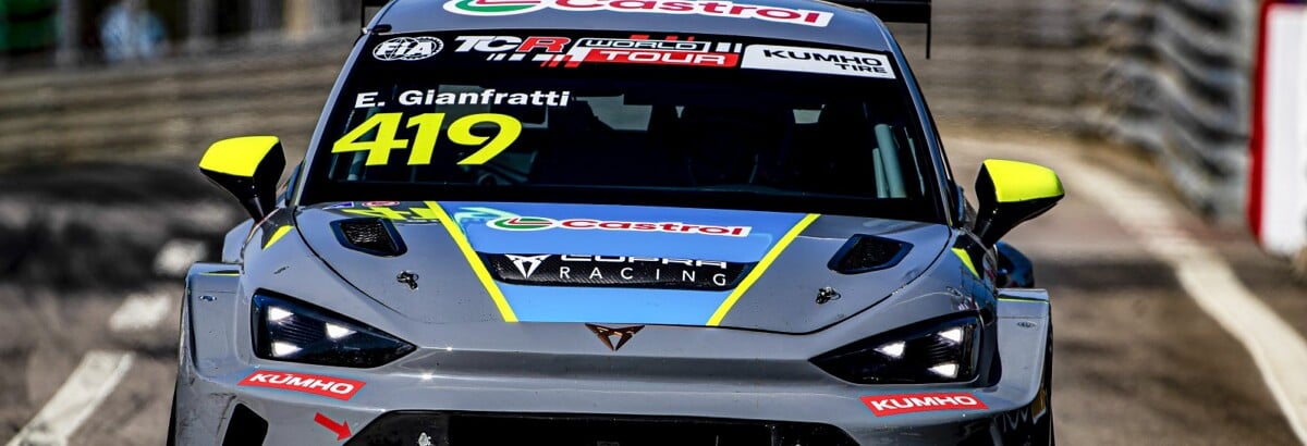 Enzo Gianfratti sobe cinco posições no Mundial de TCR
