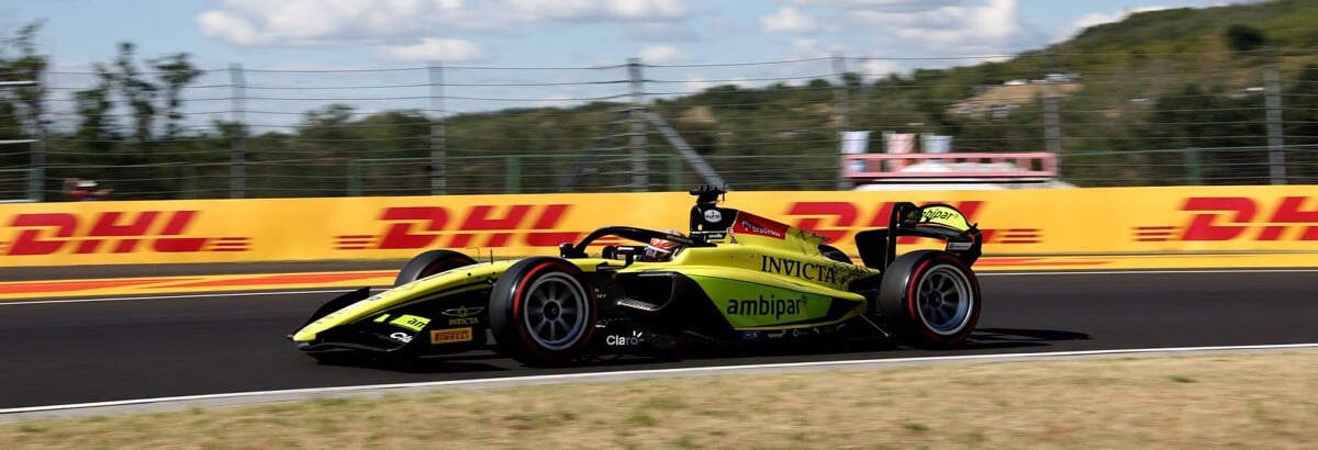 Rafael Câmara conquista top-5 na Sprint da Hungria e diminui distância para o líder da F2