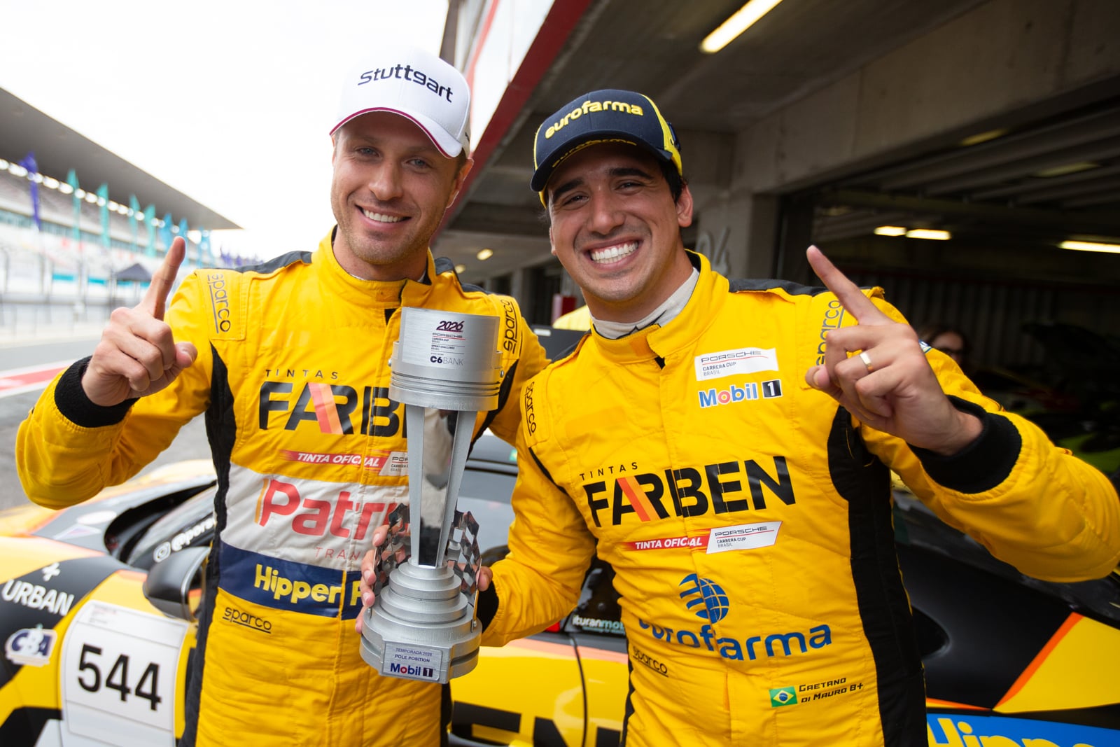 Muller e Di Mauro anotam a pole na abertura do campeonato de Endurance da Porsche Cup Brasil