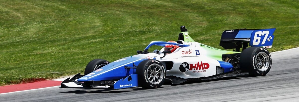 Indy NXT: Enzo Fittipaldi vence corrida 1 da etapa de Mid-Ohio