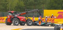 F1: Russell se diz irritado por problema de bateria na Bélgica: “Foi perigoso”