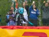 F1: Russell aciona safety-car após rodar e ficar na caixa de brita na largada na Bélgica