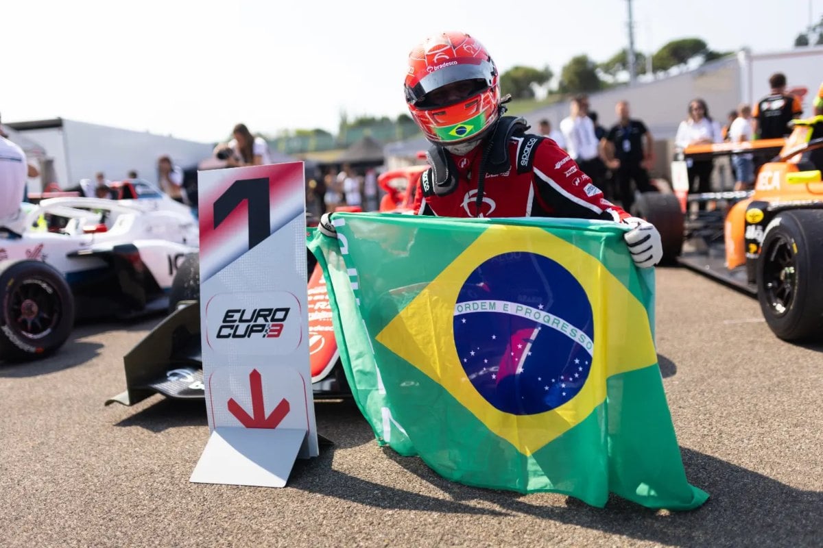 Vice-líder rookie, Heitor Dallagnol acelera em Monza na Eurocup-3 embalado por pódios