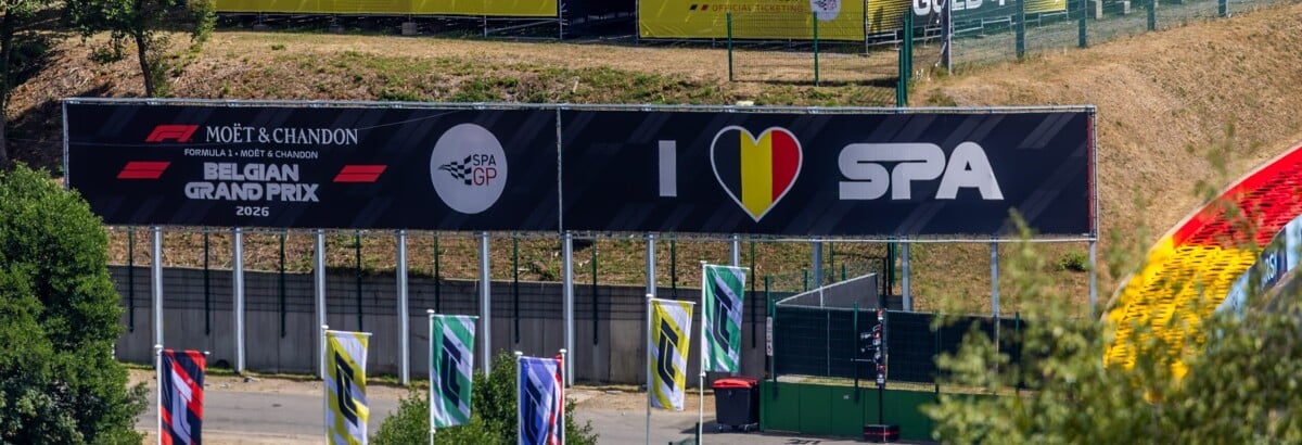 GP da Bélgica 2026: os dias e horários da F1 em Spa-Francorchamps GP da Bélgica 2026: os dias e horários da F1 em Spa-Francorchamps
