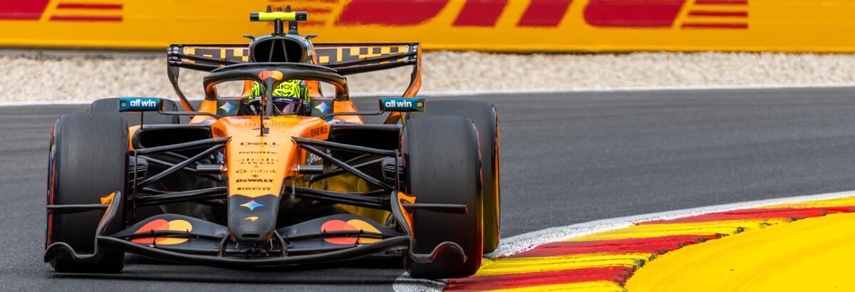 F1: Norris volta a criticar carros atuais após TL2 em Spa F1: Norris volta a criticar carros atuais após TL2 em Spa