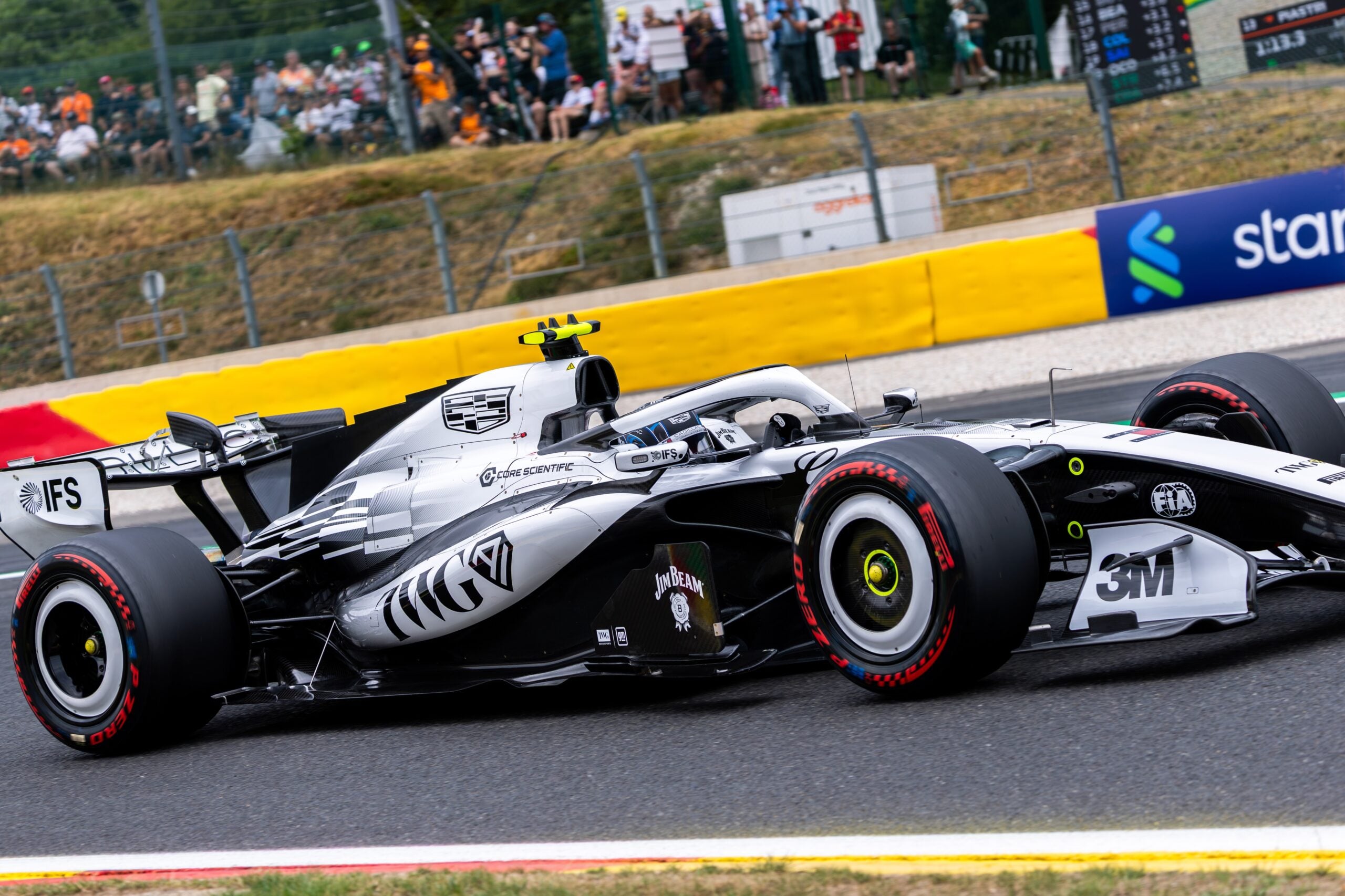 F1: Cadillac busca oportunidades, mesmo largando no final do grid Valtteri Bottas (Cadillac) - GP da Bélgica F1 2026