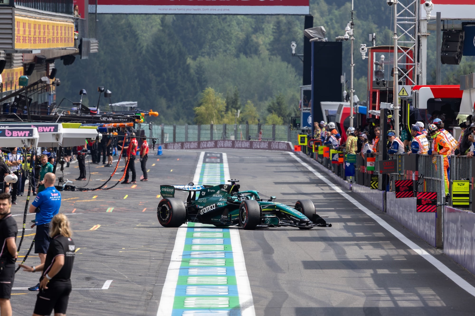 F1: Confira as imagens deste sábado do GP da Bélgica 2026 F1: Confira as imagens deste sábado do GP da Bélgica 2026