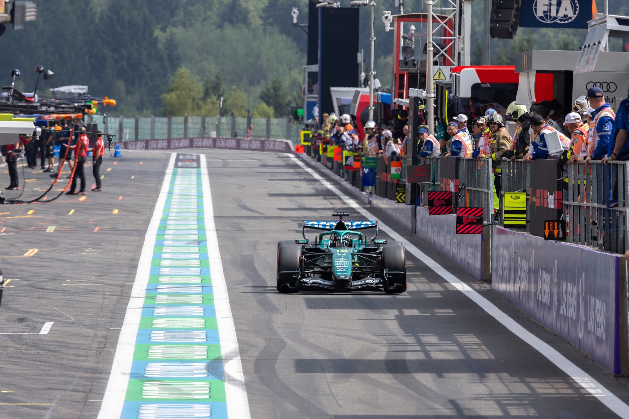 F1: Confira as imagens deste sábado do GP da Bélgica 2026 F1: Confira as imagens deste sábado do GP da Bélgica 2026