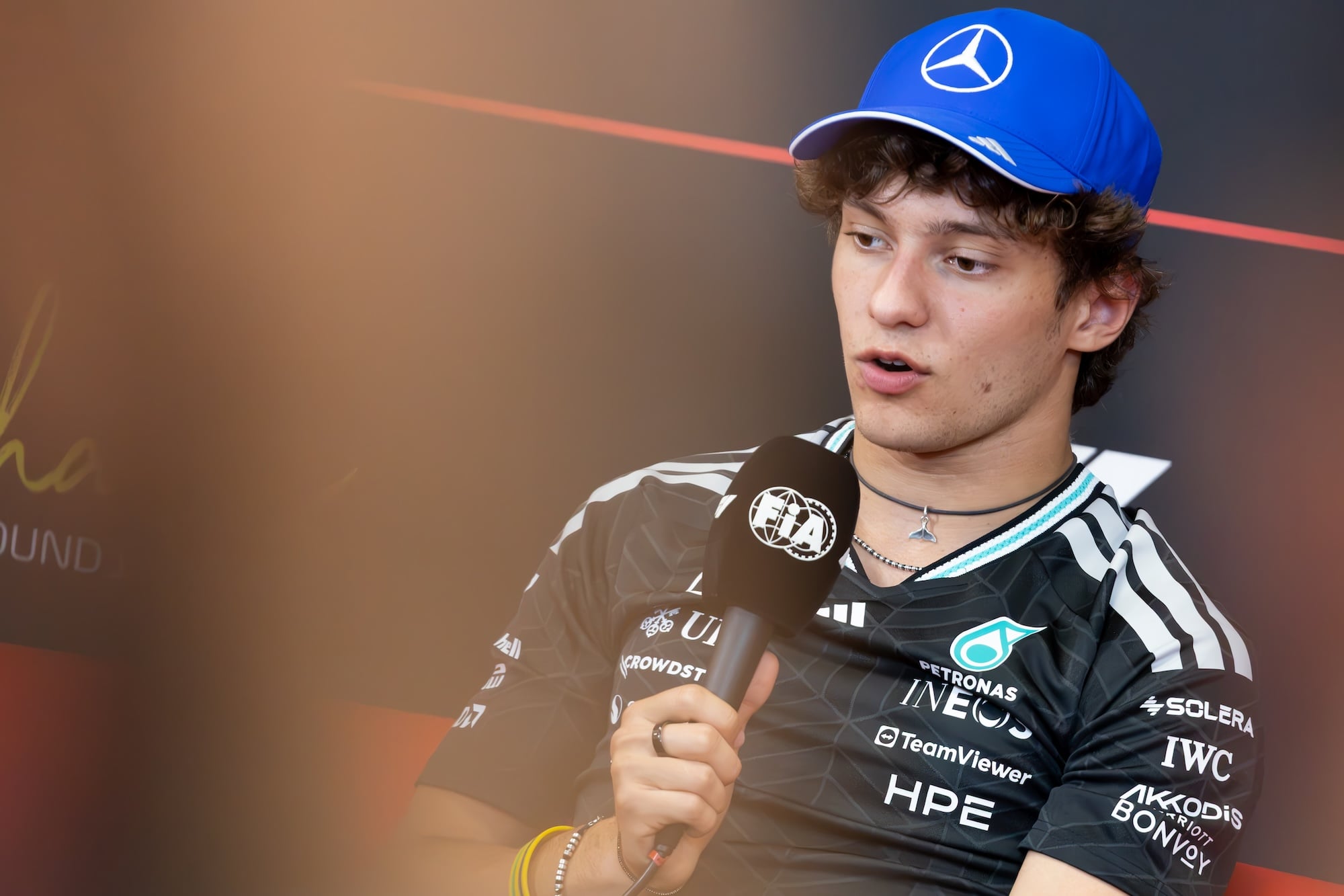 F1: Antonelli revela conselho de Roger Federer para lidar com a pressão