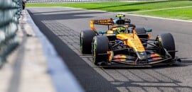 F1: McLaren celebra avanço em Spa apesar da penalidade de Norris