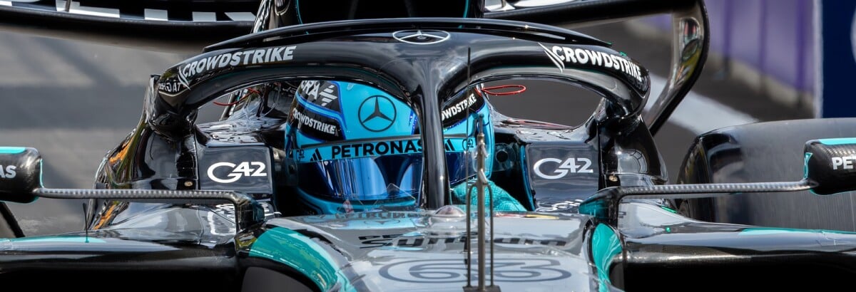 F1: Mercedes se anima em Monza, mas Russell mantém cautela