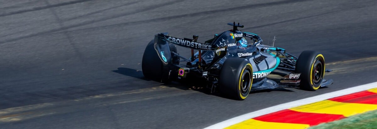 F1: Mercedes destaca "carro rápido" após conseguir duas primeiras filas em Spa F1: Mercedes destaca “carro rápido” após conseguir duas primeiras filas em Spa