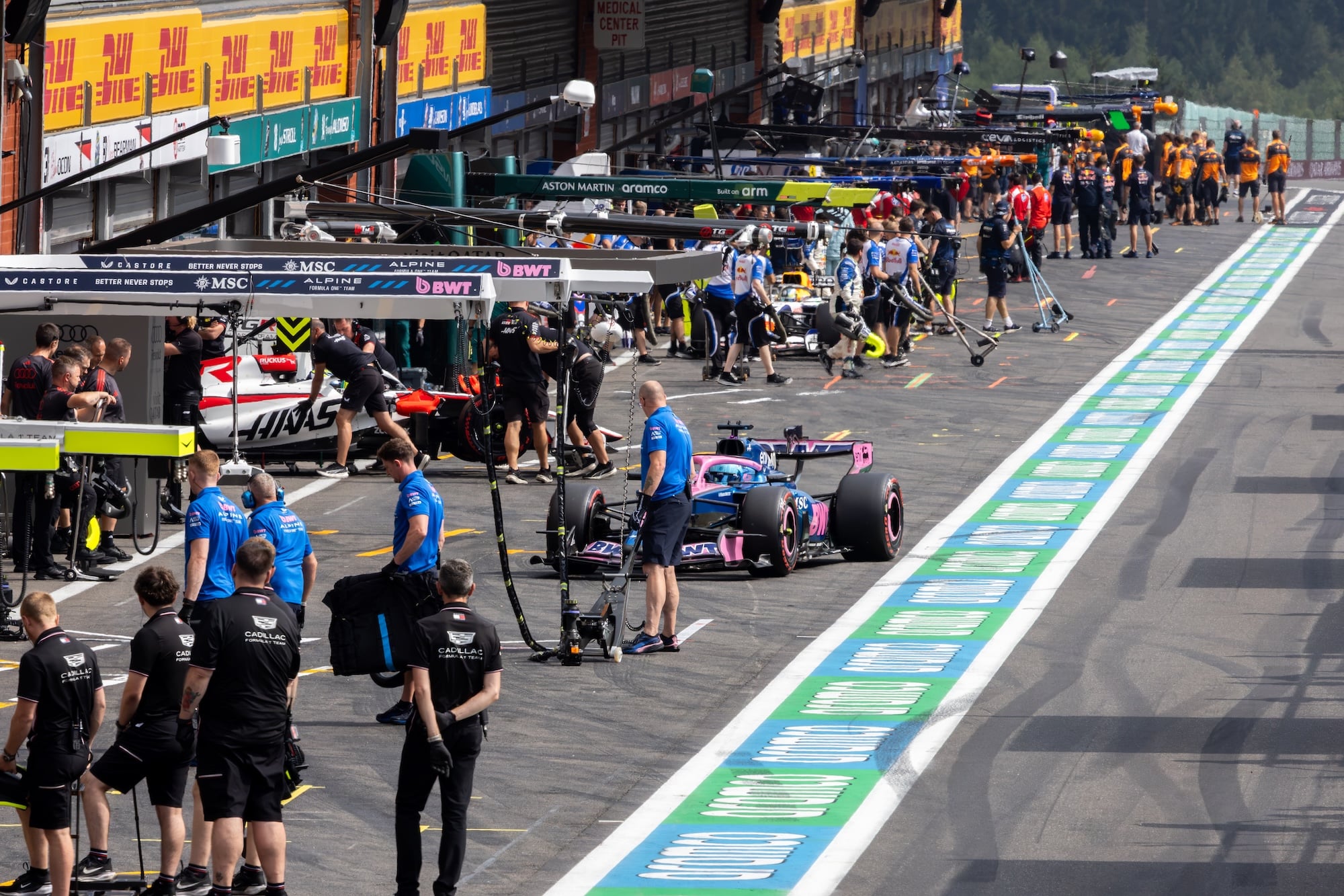 F1: Confira as imagens deste sábado do GP da Bélgica 2026 F1: Confira as imagens deste sábado do GP da Bélgica 2026