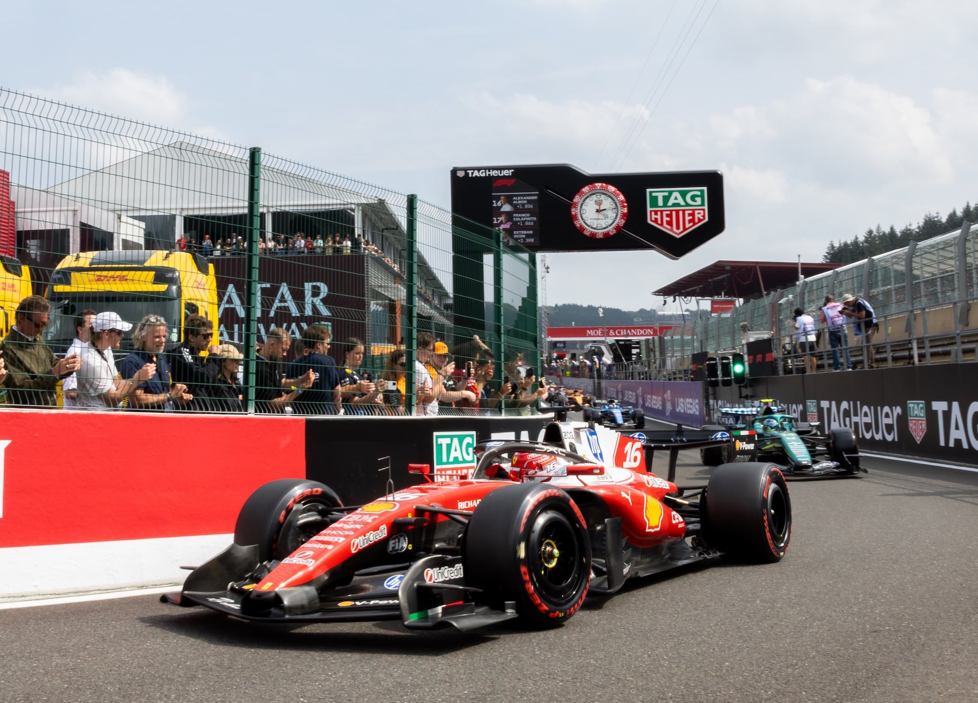F1: Confira as imagens deste sábado do GP da Bélgica 2026 F1: Confira as imagens deste sábado do GP da Bélgica 2026
