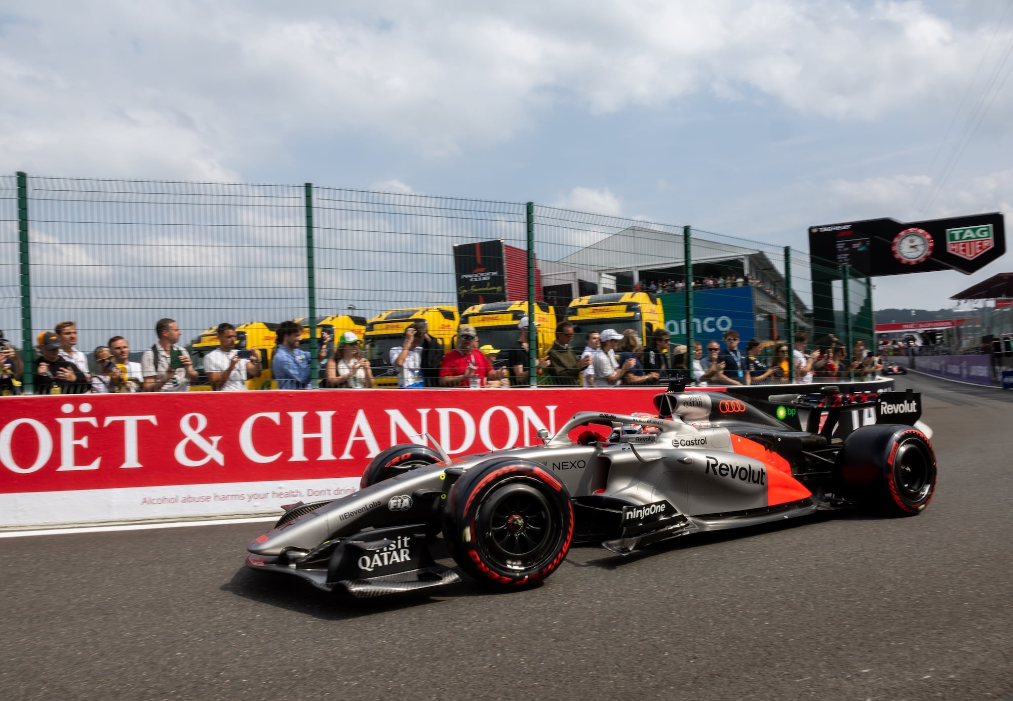 F1: Confira as imagens deste sábado do GP da Bélgica 2026 F1: Confira as imagens deste sábado do GP da Bélgica 2026