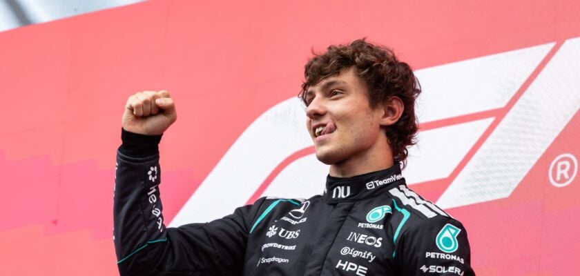 F1: Estrela da Mercedes, Antonelli revela surpresa com campanha histórica